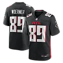 Zennovawear Charlie Woerner Atlanta Falcons Game Jersey - Black
