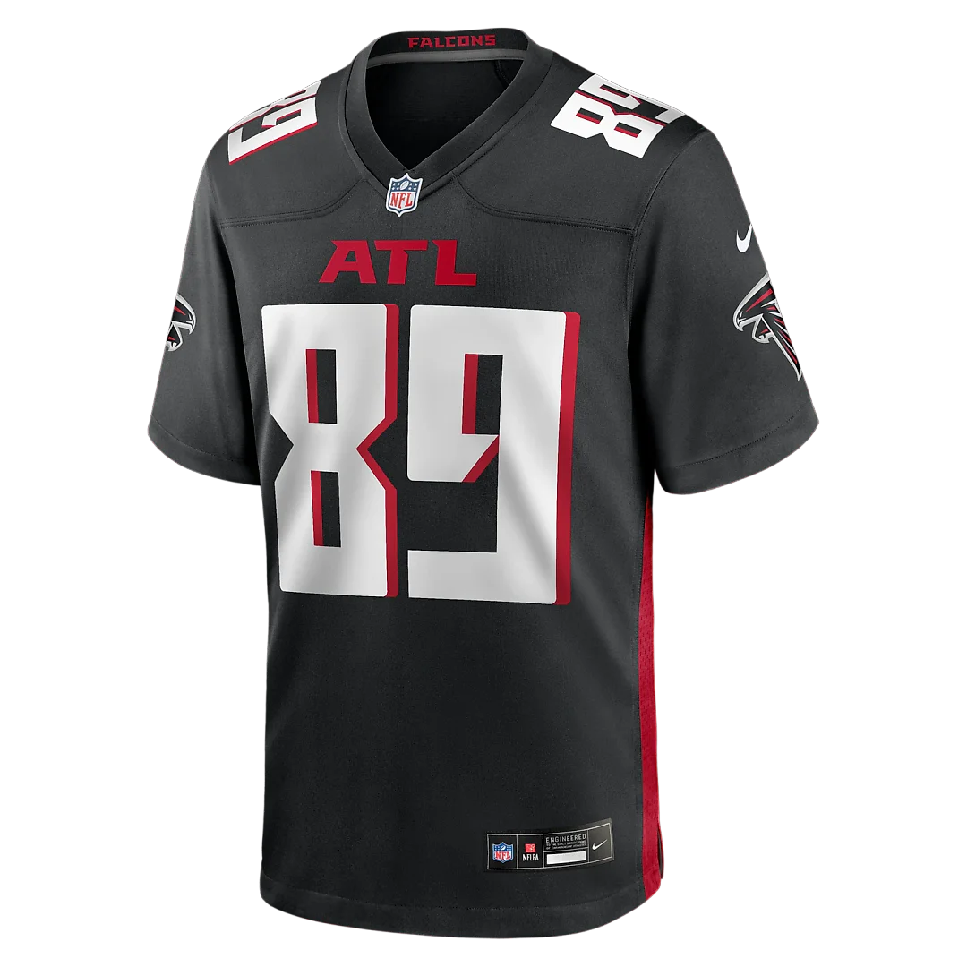 Zennovawear Charlie Woerner Atlanta Falcons Game Jersey - Black