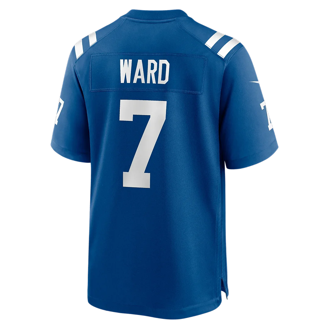 Zennovawear Charvarius Ward Indianapolis Colts Team Game Jersey - Royal