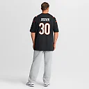 Zennovawear Chase Brown Cincinnati Bengals Team Game Jersey - Black