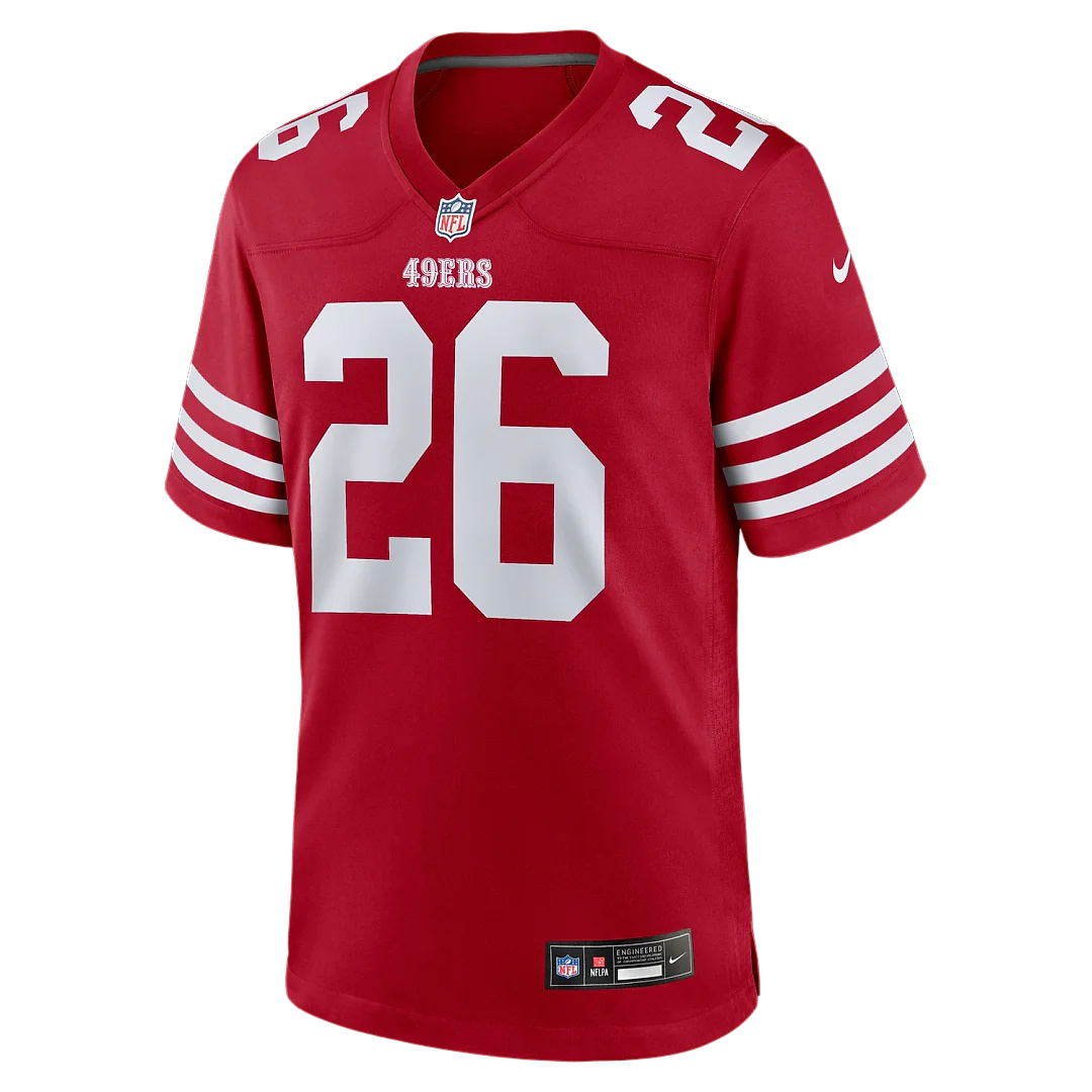 Zennovawear Chase Lucas San Francisco 49ers Team Game Jersey - Scarlet