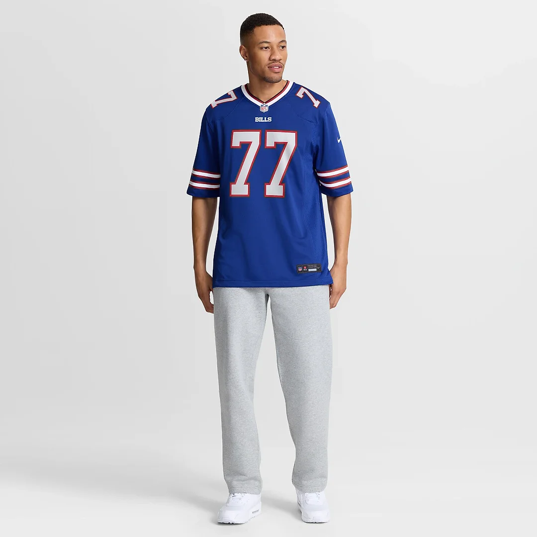 Zennovawear Chase Lundt Buffalo Bills Team Game Jersey - Royal