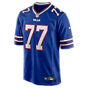 Zennovawear Chase Lundt Buffalo Bills Team Game Jersey - Royal