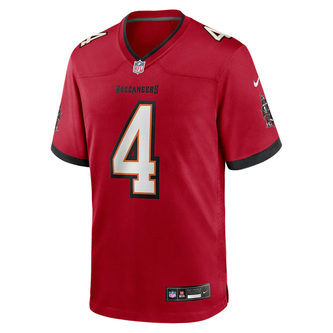 Zennovawear Chase McLaughlin Tampa Bay Buccaneers Game Player Jersey - Red