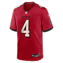 Zennovawear Chase McLaughlin Tampa Bay Buccaneers Game Player Jersey - Red