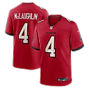 Zennovawear Chase McLaughlin Tampa Bay Buccaneers Game Player Jersey - Red