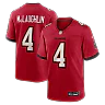 Zennovawear Chase McLaughlin Tampa Bay Buccaneers Game Player Jersey - Red