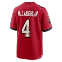 Zennovawear Chase McLaughlin Tampa Bay Buccaneers Game Player Jersey - Red