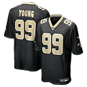 Zennovawear Chase Young New Orleans Saints Game Jersey - Black