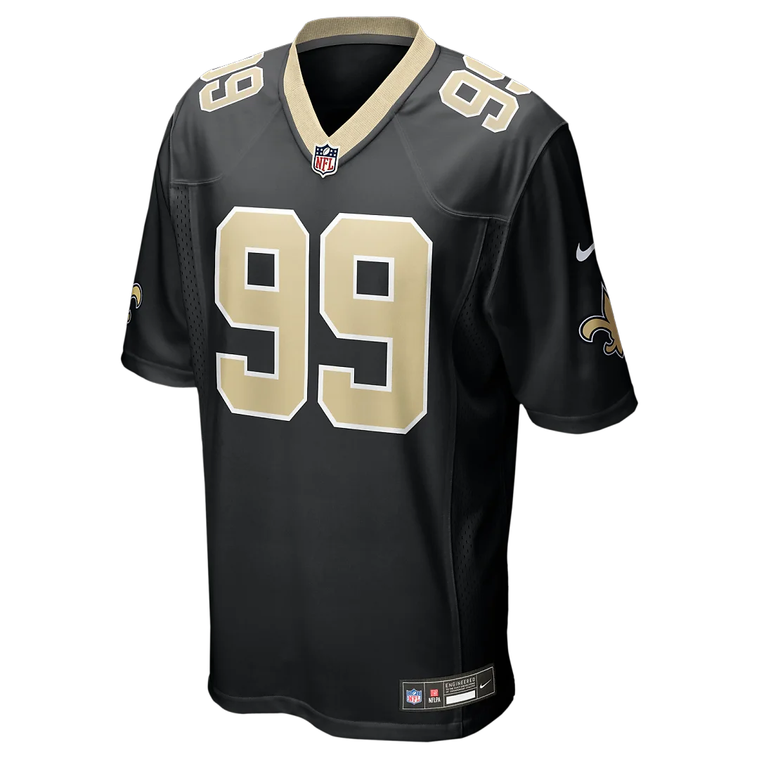 Zennovawear Chase Young New Orleans Saints Game Jersey - Black