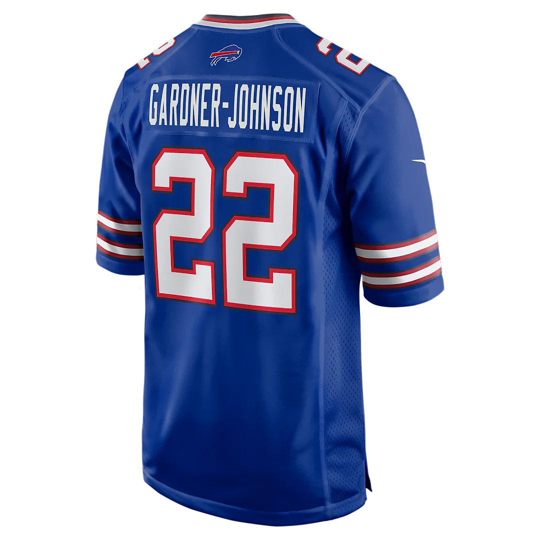 Zennovawear Chauncey Gardner-Johnson Buffalo Bills Team Game Jersey - Royal