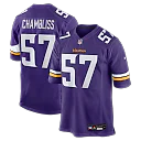 Zennovawear Chaz Chambliss Minnesota Vikings Team Game Jersey - Purple