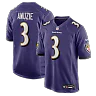 Zennovawear Chidobe Awuzie Baltimore Ravens Team Game Jersey - Purple