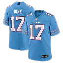 Zennovawear Chimere Dike Tennessee Titans Team Game Jersey - Light Blue