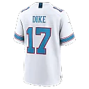Zennovawear Chimere Dike Tennessee Titans Game Jersey - White