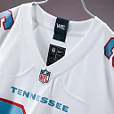 Zennovawear Chimere Dike Tennessee Titans Game Jersey - White