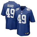 Zennovawear Chris Board New York Giants Team Game Jersey - Royal