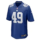 Zennovawear Chris Board New York Giants Team Game Jersey - Royal