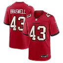 Zennovawear Chris Braswell Tampa Bay Buccaneers Game Jersey - Red