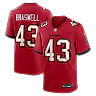 Zennovawear Chris Braswell Tampa Bay Buccaneers Game Jersey - Red
