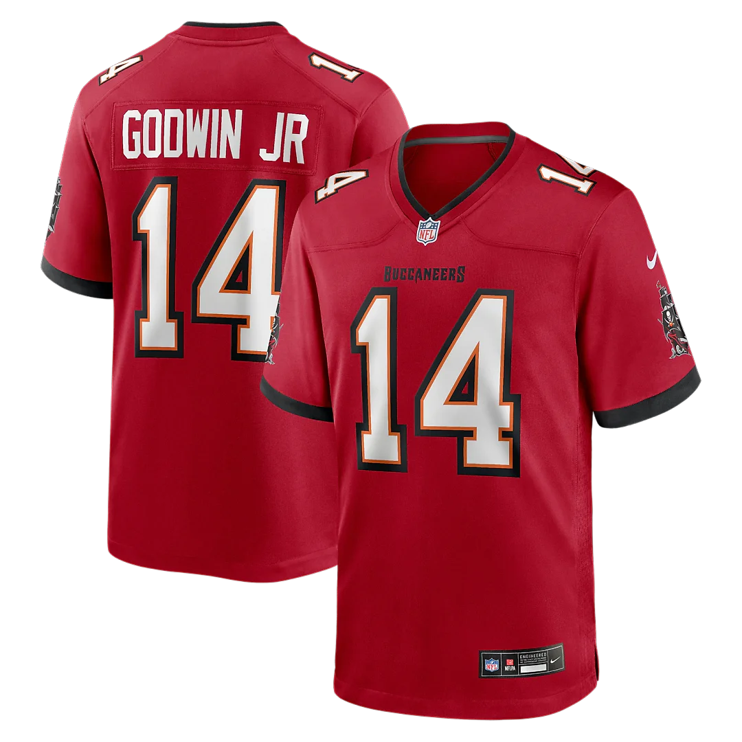 Zennovawear Chris Godwin Jr. Tampa Bay Buccaneers Game Player Jersey - Red