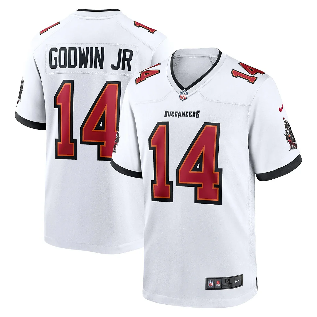 Zennovawear Chris Godwin Jr. Tampa Bay Buccaneers Game Player Jersey - White