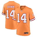Zennovawear Chris Godwin Tampa Bay Buccaneers Throwback Game Jersey - Orange