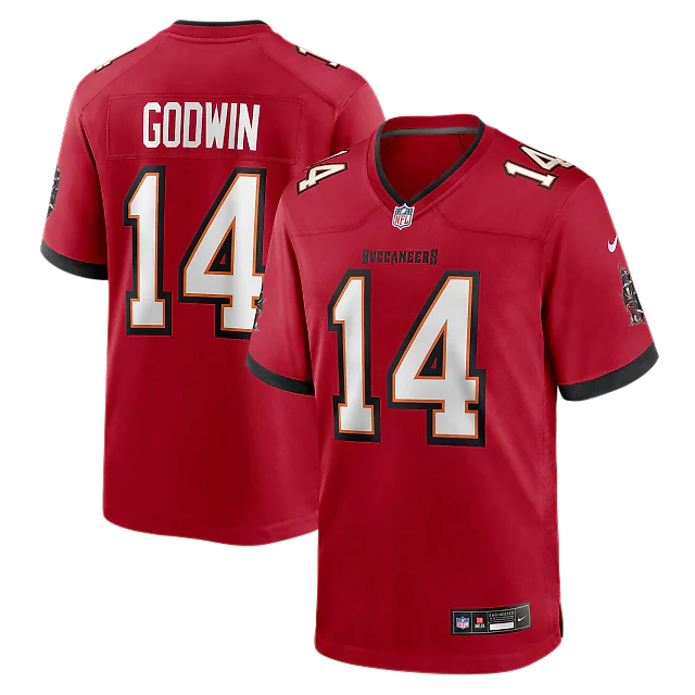 Zennovawear Chris Godwin Tampa Bay Buccaneers Game Player Jersey - Red