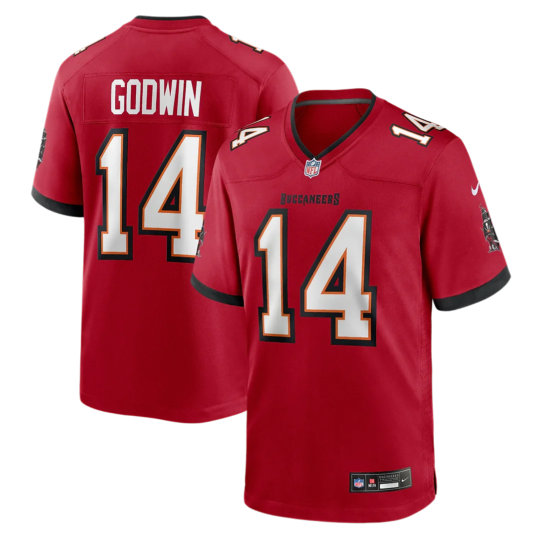 Zennovawear Chris Godwin Tampa Bay Buccaneers Game Jersey - Red