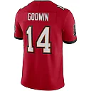Zennovawear Chris Godwin Tampa Bay Buccaneers Vapor Limited Jersey - Red