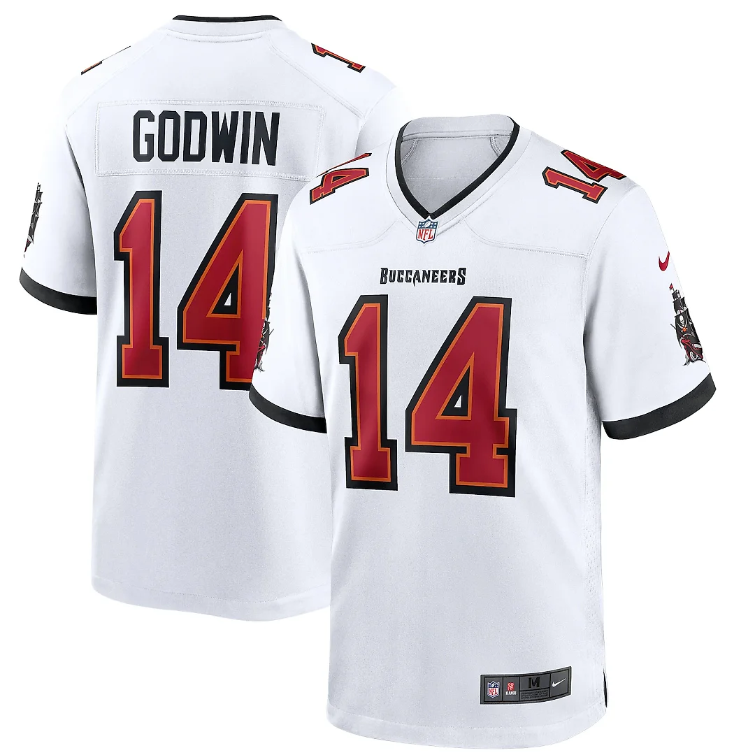 Zennovawear Chris Godwin Tampa Bay Buccaneers Game Jersey - White