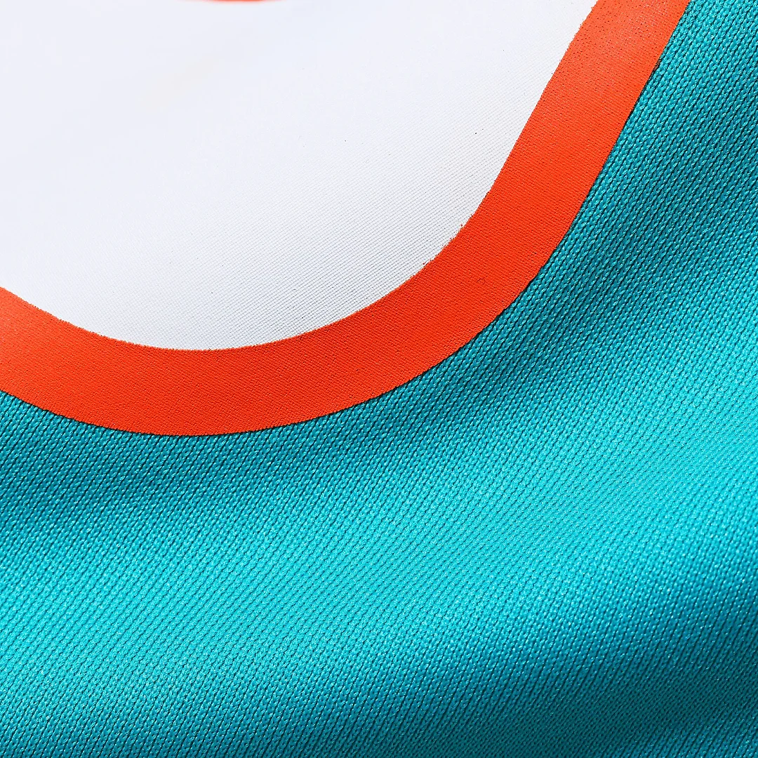 Zennovawear Chris Johnson Miami Dolphins 2026 NFL Draft First Round Pick No. 27 Team Game Jersey - Aqua