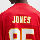 Zennovawear Chris Jones Kansas City Chiefs Game Jersey - Red