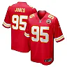 Zennovawear Chris Jones Kansas City Chiefs Game Jersey - Red