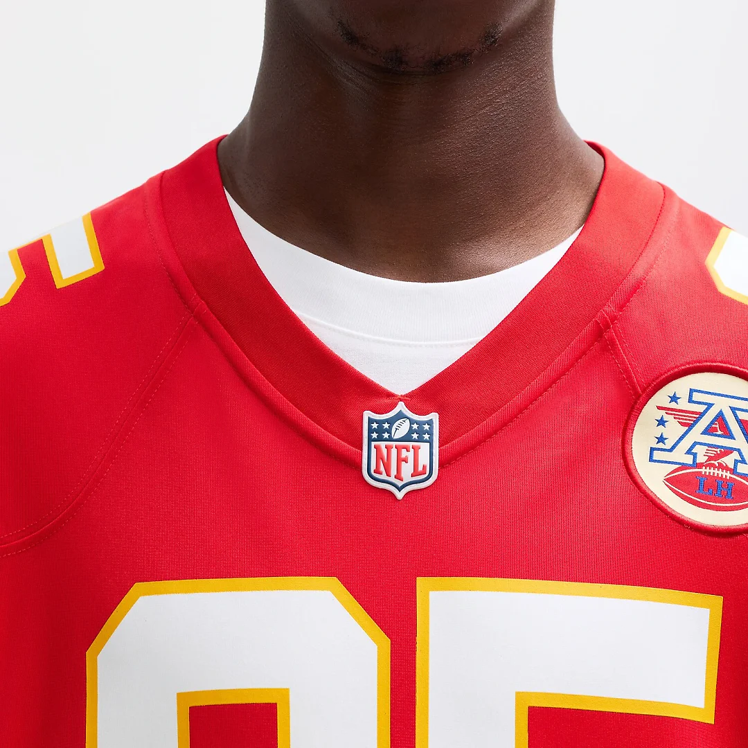Zennovawear Chris Jones Kansas City Chiefs Game Jersey - Red