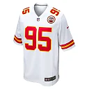 Zennovawear Chris Jones Kansas City Chiefs Game Jersey - White