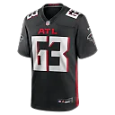 Zennovawear Chris Lindstrom Atlanta Falcons Game Jersey - Black