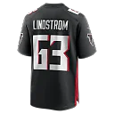 Zennovawear Chris Lindstrom Atlanta Falcons Game Jersey - Black