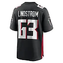Zennovawear Chris Lindstrom Atlanta Falcons Team Game Jersey - Black