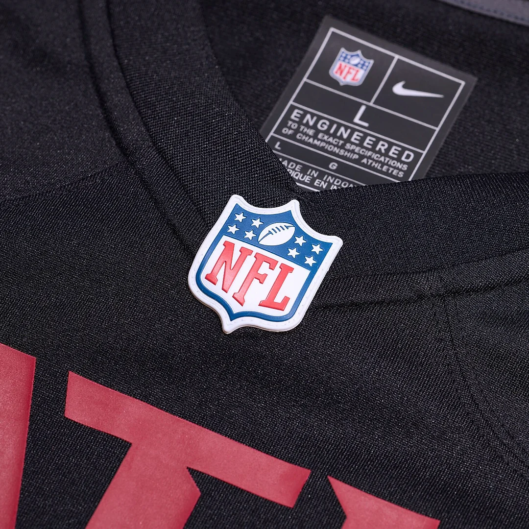Zennovawear Chris Lindstrom Atlanta Falcons Team Game Jersey - Black