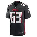 Zennovawear Chris Lindstrom Atlanta Falcons Team Game Jersey - Black