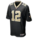 Zennovawear Chris Olave New Orleans Saints Player Game Jersey - Black