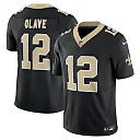Zennovawear Chris Olave New Orleans Saints Vapor FUSE. Limited Jersey - Black
