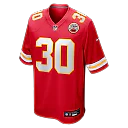 Zennovawear Chris Roland-Wallace Kansas City Chiefs Game Jersey - Red