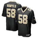 Zennovawear Chris Rumph II New Orleans Saints Team Game Jersey - Black