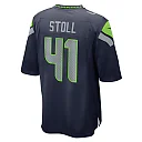 Zennovawear Chris Stoll Seattle Seahawks Game Jersey - College Navy