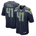 Zennovawear Chris Stoll Seattle Seahawks Game Jersey - College Navy