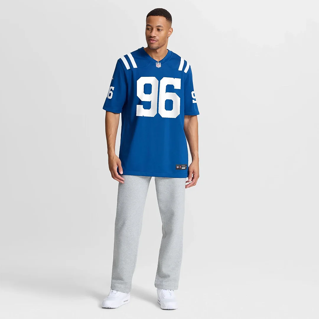 Zennovawear Chris Wormley Indianapolis Colts Team Game Jersey - Royal