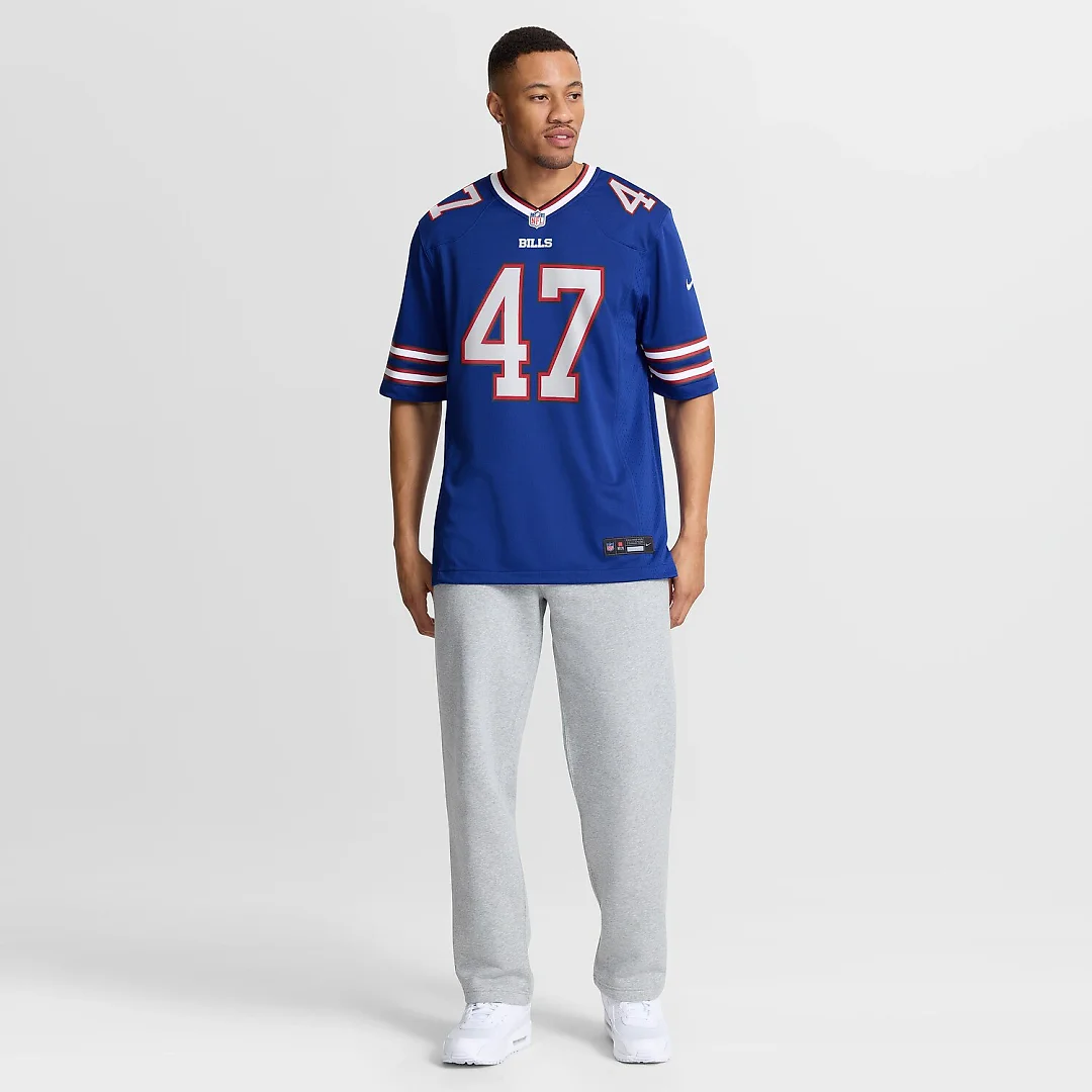 Zennovawear Christian Benford Buffalo Bills Game Jersey - Royal