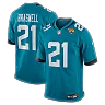 Zennovawear Christian Braswell Jacksonville Jaguars Team Game Jersey - Teal